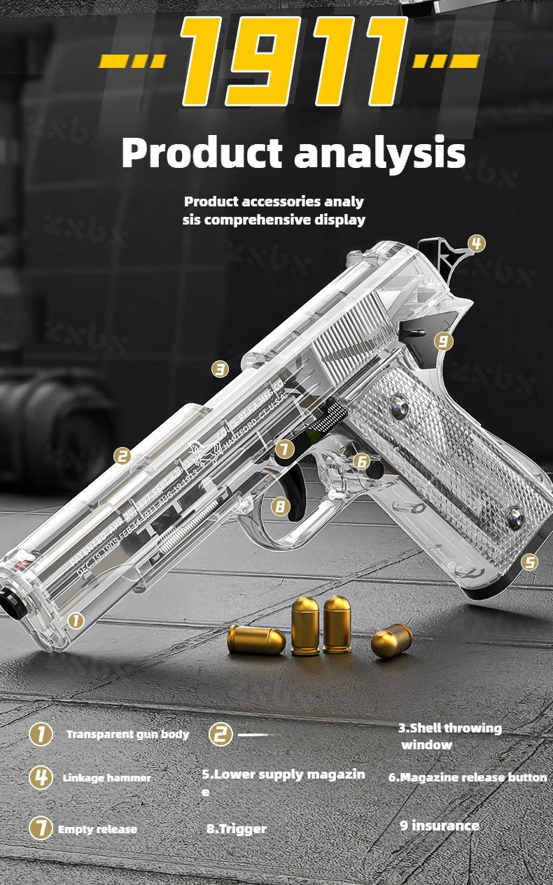 Transparent M1911