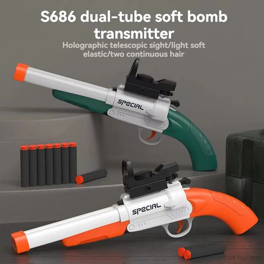 Sawn-off Double Barrell Shotgun