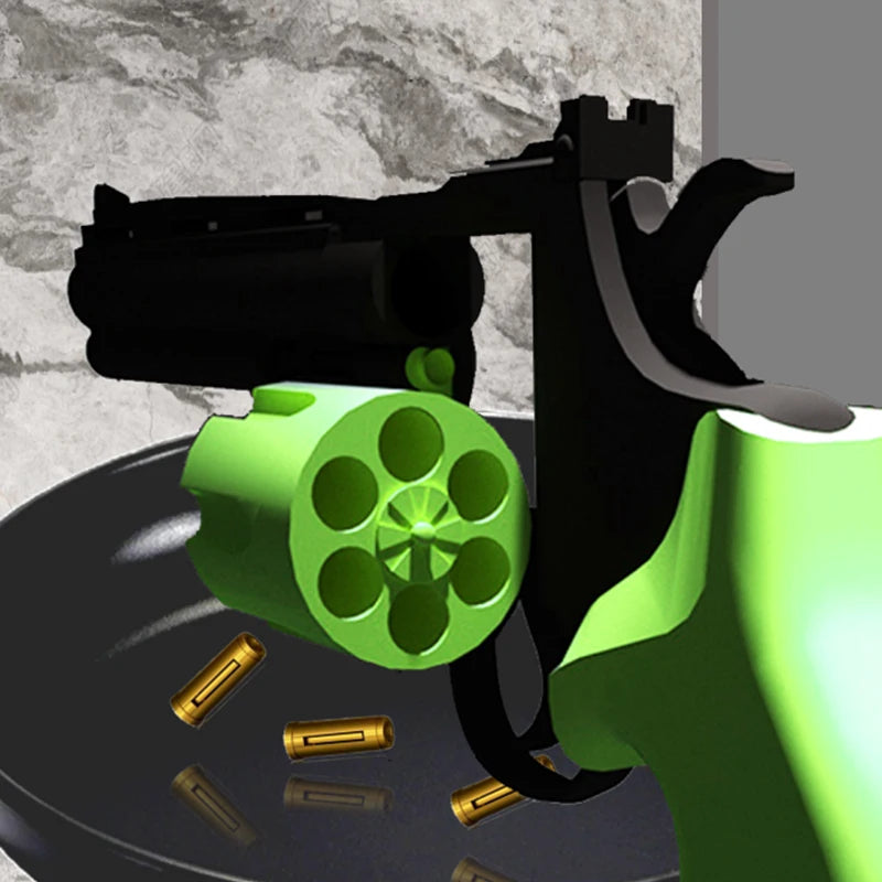 Green Python Revolver