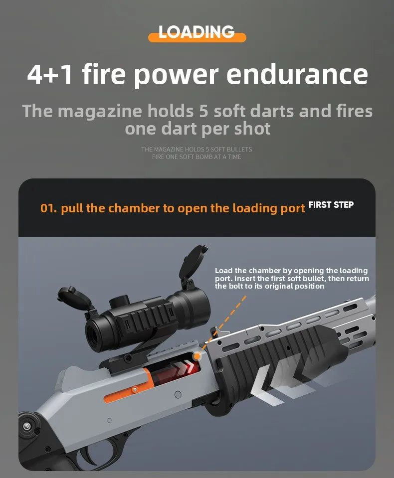 Spas-12 Pump Action Shotgun