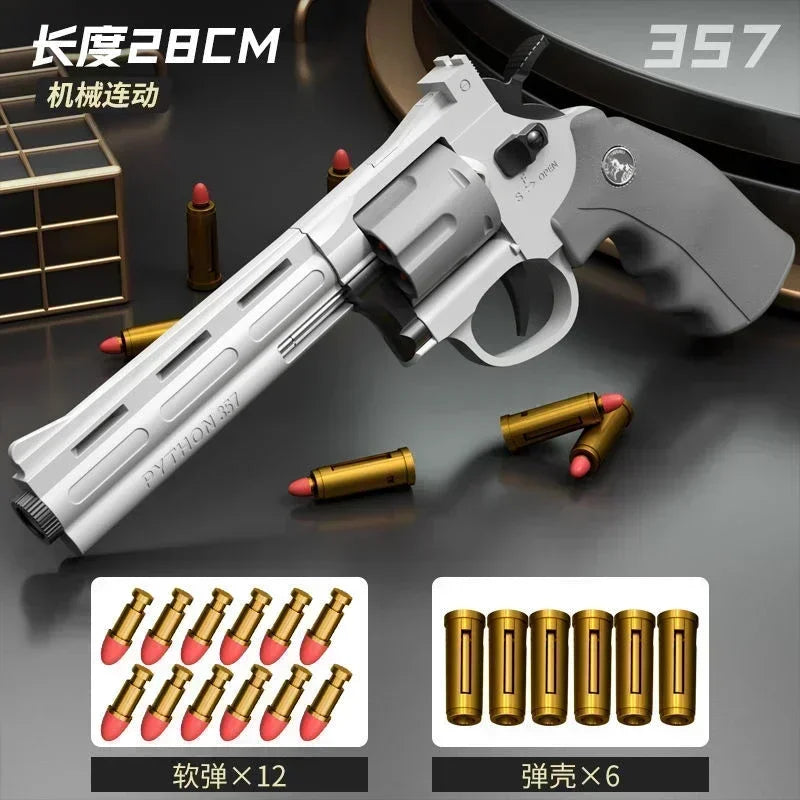 Grey Python .357 Revolver