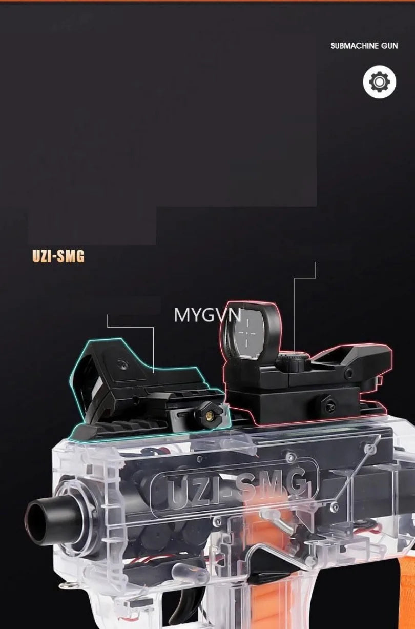 Full Auto Uzi Dart Blaster
