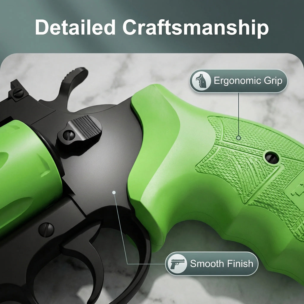Green Python Revolver