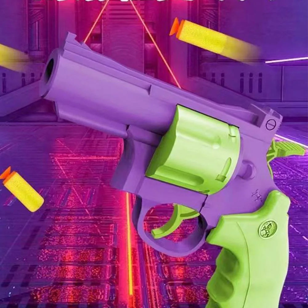Break Action Dart Revolver