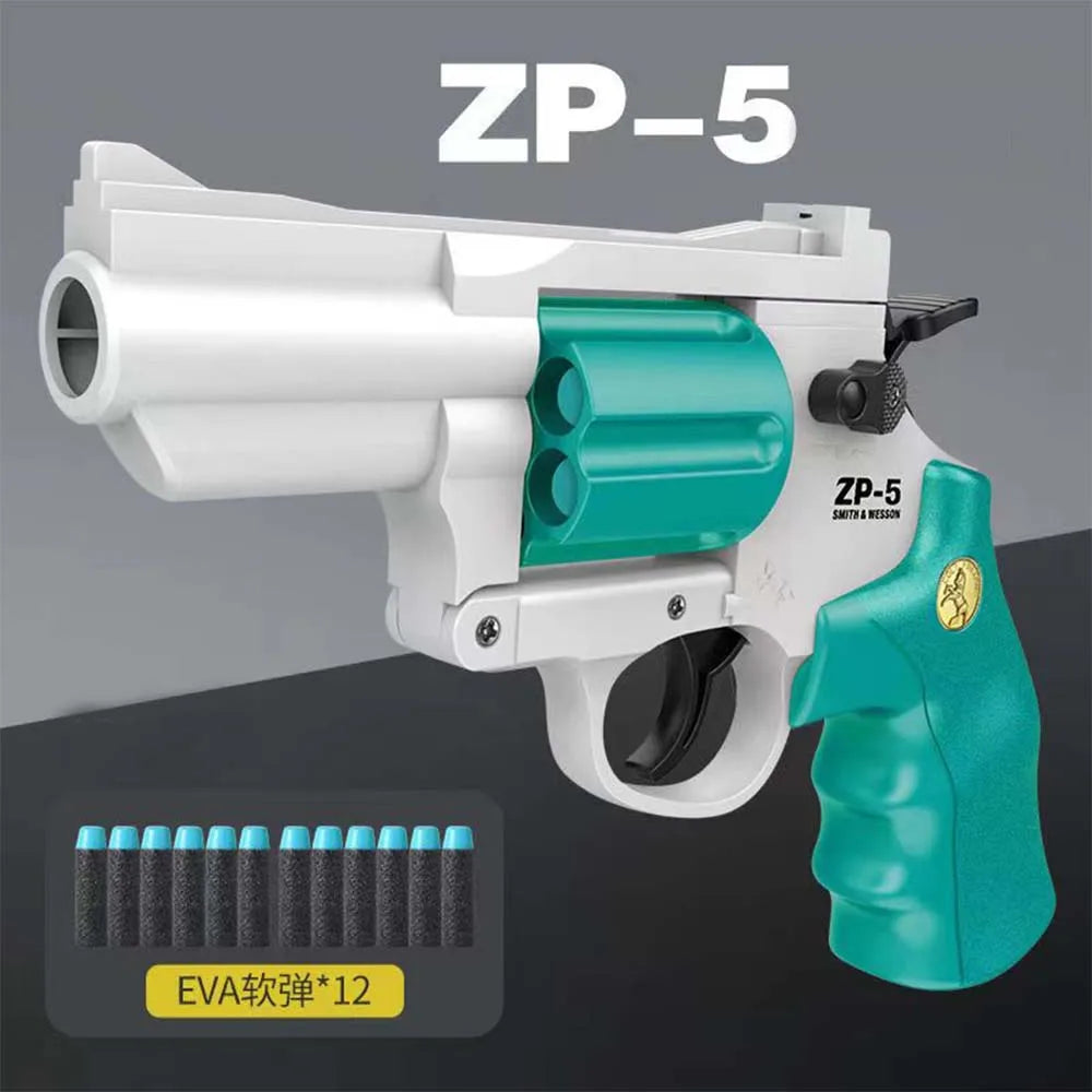 Break Action Dart Revolver