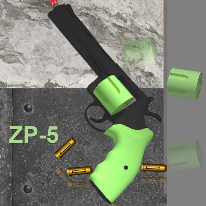 Green Python Revolver