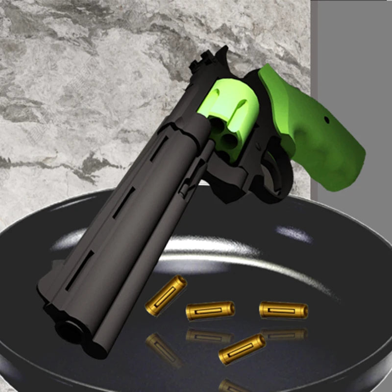 Green Python Revolver